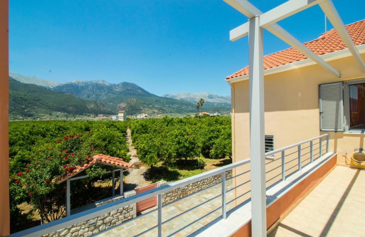 Villa Rodoula In Mystras Sparta Eksteriør billede