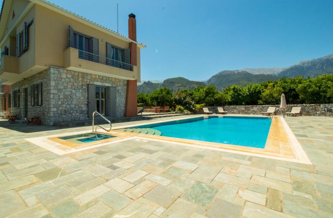 Villa Rodoula In Mystras Sparta Eksteriør billede